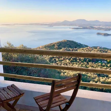 House Tanna Of Villa Intaba Spectacular Sea Views Corfiot Riviera Spartilas Corfu Island Greece Close To Ipsos Beach Spartylas Zewnętrze zdjęcie