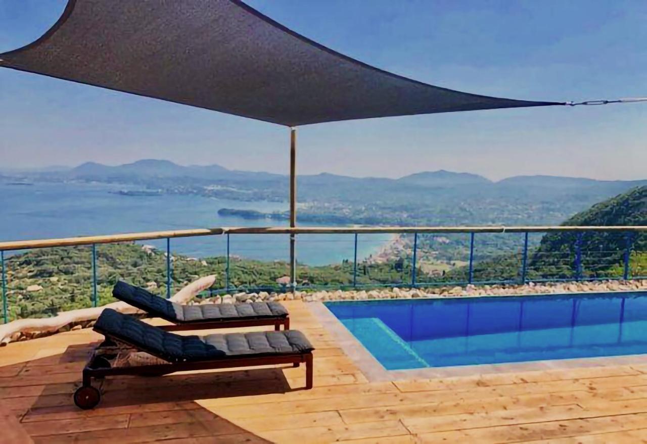 House Tanna Of Intaba Spectacular Sea Views Corfiot Riviera Spartilas Corfu Island Greece Close To Ipsos *