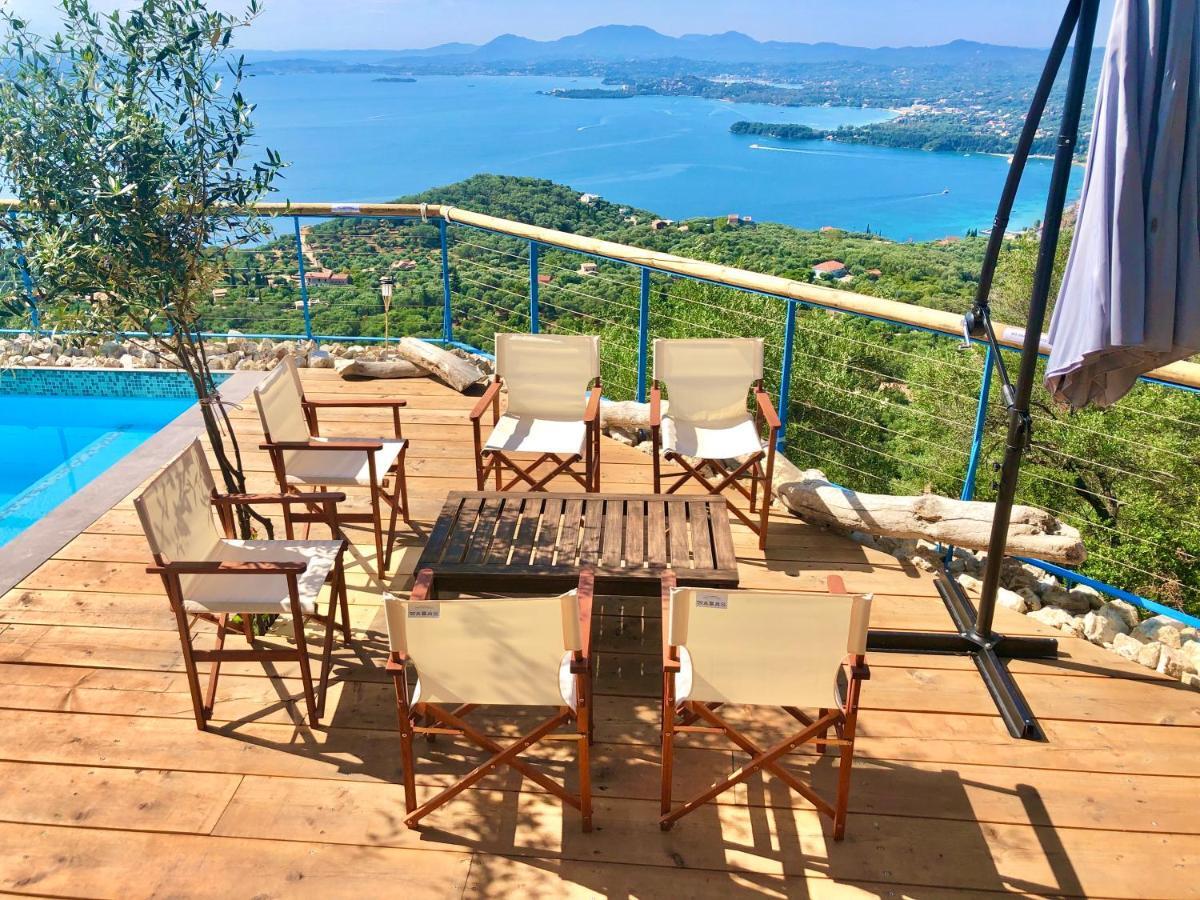 Hébergement de vacances House Tanna Of Intaba Spectacular Sea Views Corfiot Riviera Spartilas Corfu Island Greece Close To Ipsos Spartylas